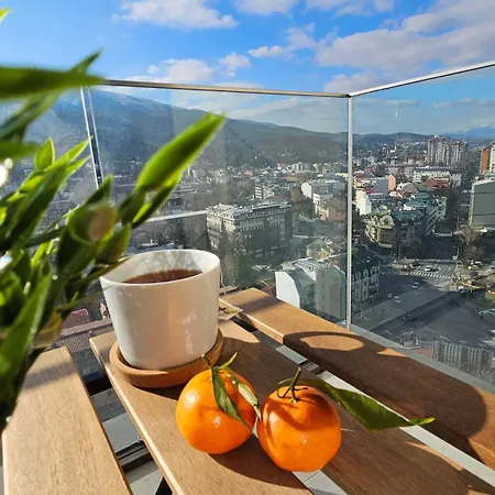 Apartment Diamond Residences - Cozy Luxury & Minimalist Charm Skopje